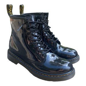 Dr. Martens 1460 Patent Black Combat Boots (Combs)